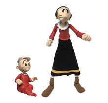 Popeye Classics Action Figure Olive Oyl with Swee’ Pea