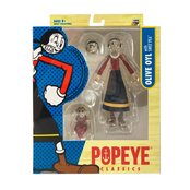 Popeye Classics Action Figure Olive Oyl with Swee’ Pea