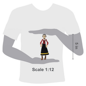 Popeye Classics Action Figure Olive Oyl with Swee’ Pea
