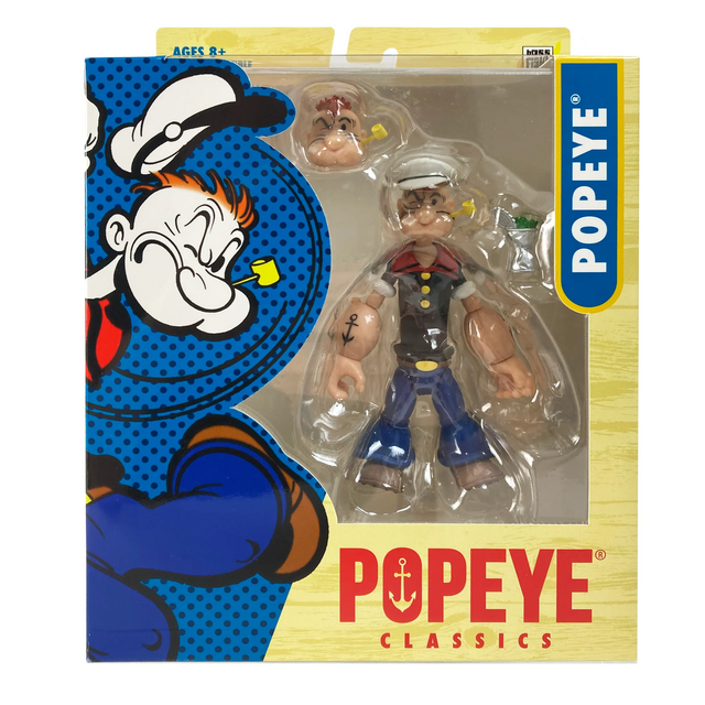 Popeye Classics Action Figure Popeye the Sailor Man 12,5cm