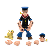 Popeye Classics Action Figure Popeye 1st Appearance (Black Shirt) 11cm