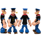 Popeye Classics Action Figure Popeye 1st Appearance (Black Shirt) 11cm