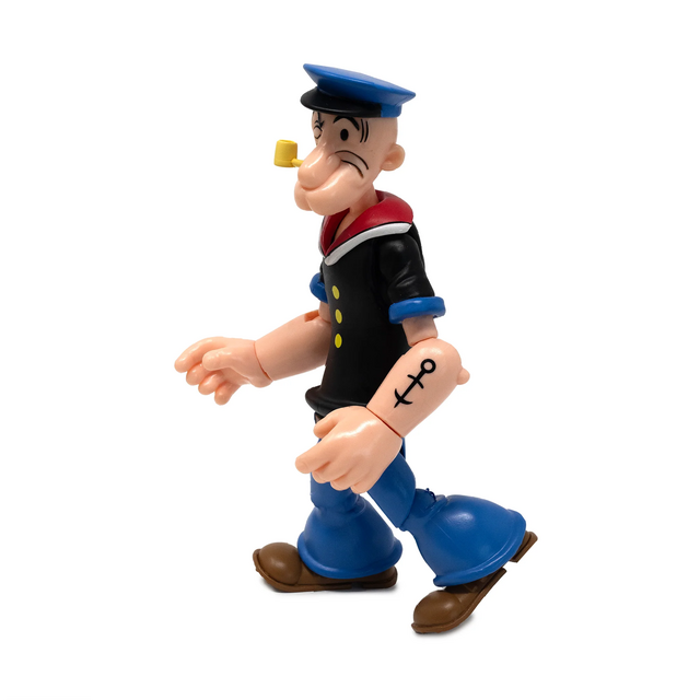 Popeye Classics Action Figure Popeye 1st Appearance (Black Shirt) 11cm