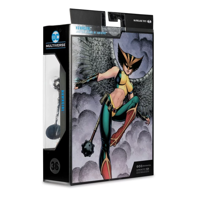 Collector Edition Hawkgirl (Kendra Saunders) Platinum Action Figure 18cm