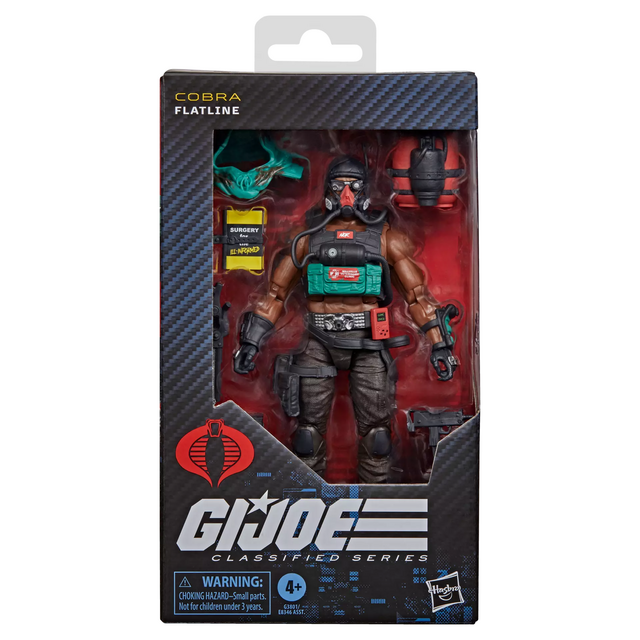 G.I. Joe Classified Series #232 Dreadnok Flatline Action Figure 15cm