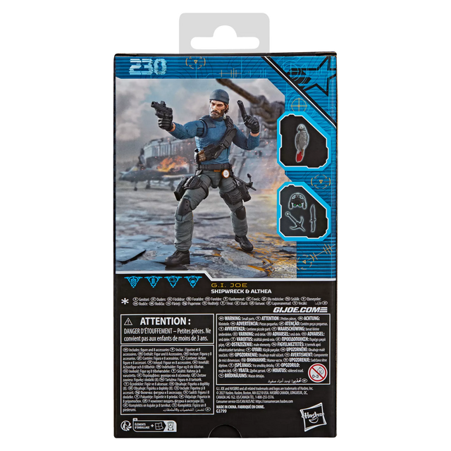 G.I. Joe Classified Series #230 Shipwreck & Althea Action Figure 15cm