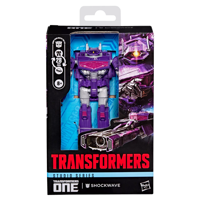 Transformers ONE Studio Series Shockwave Deluxe Class Action Figure 13cm