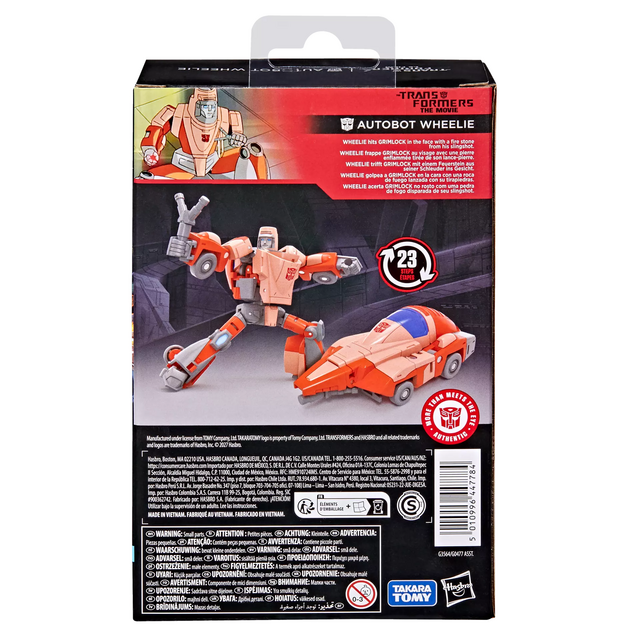 Transformers the Movie Studio Series Autobot Wheelie Deluxe Class Action Figure 11cm