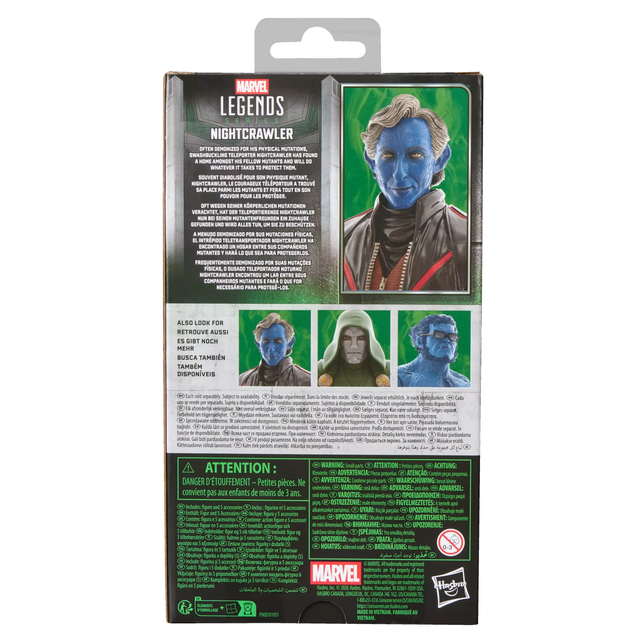 Avengers: Doomsday Marvel Legends Series Nightcrawler Action Figure 15cm