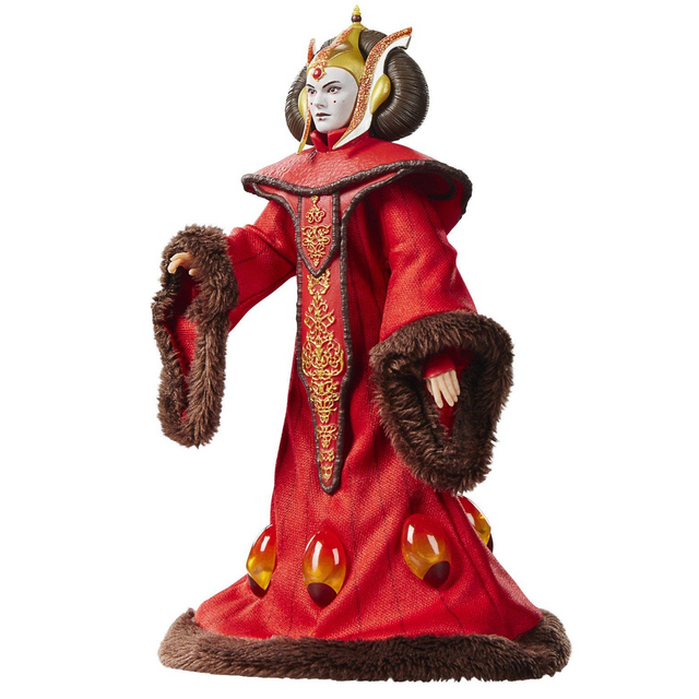 Star Wars the Phantom Menace Black Series Queen Amidala Action Figure 15cm