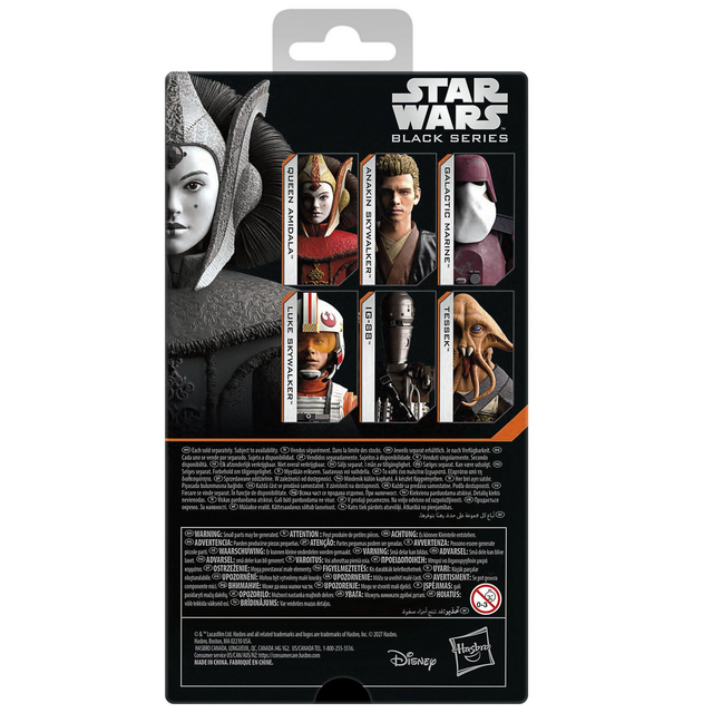 Star Wars the Phantom Menace Black Series Queen Amidala Action Figure 15cm