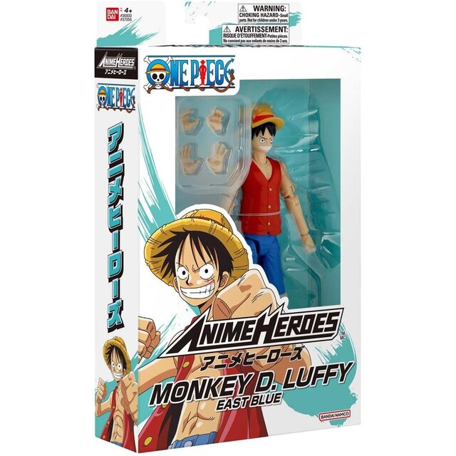 Anime Heroes One Piece Monkey D. Luffy East Blue Action Figure 17cm