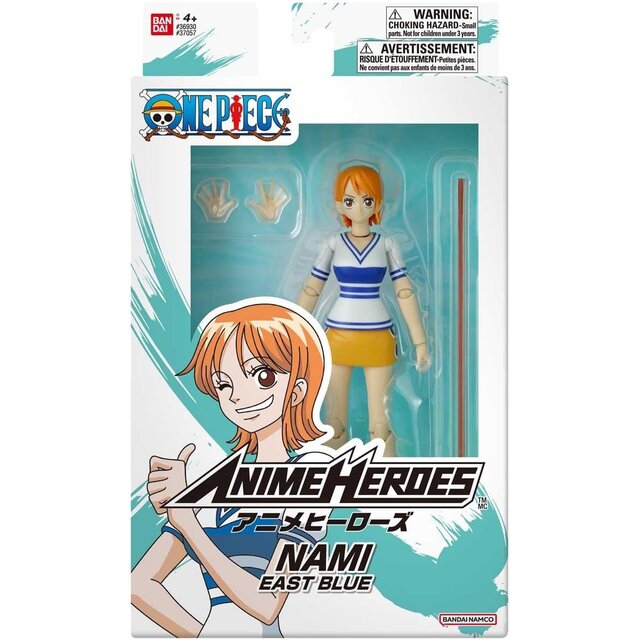 Anime Heroes One Piece Nami East Blue Action Figure 17cm