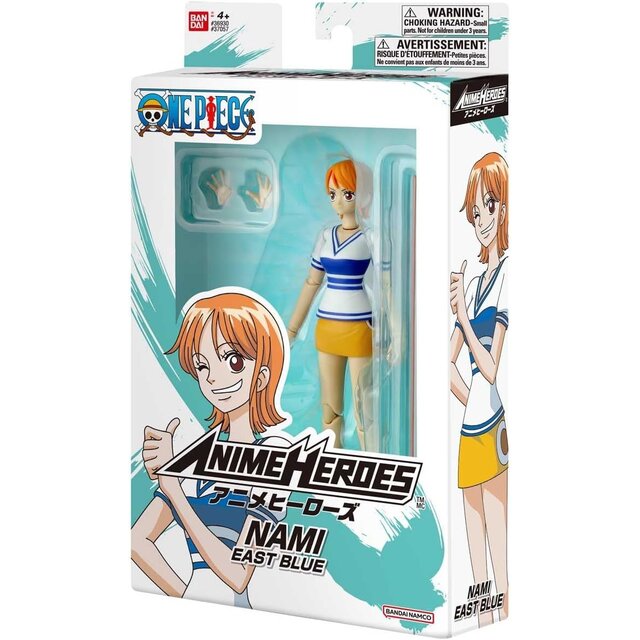 Anime Heroes One Piece Nami East Blue Action Figure 17cm