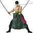 Bandai Namco Anime Heroes One Piece Roronoa Zoro Three Sword Style Action Figure 17cm