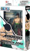 Anime Heroes One Piece Roronoa Zoro Three Sword Style Action Figure 17cm