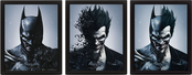 Batman Arkham Origins Framed 3D Effect Poster Pack Batman vs. Joker 26 x 20 cm