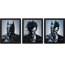 Batman Arkham Origins Framed 3D Effect Poster Pack Batman vs. Joker 26 x 20 cm