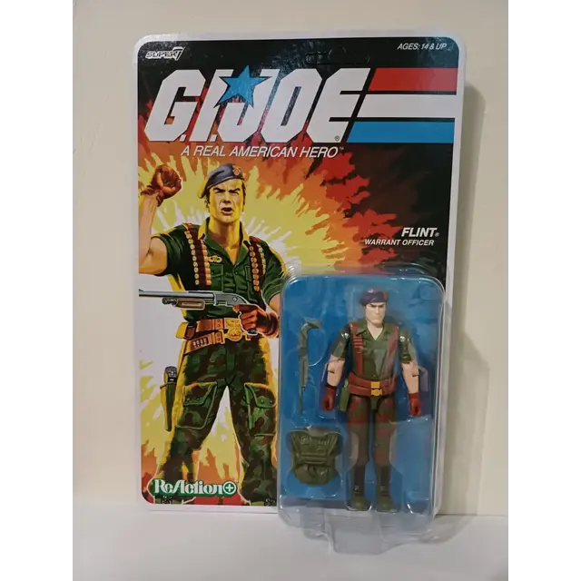 G.I. Joe ReAction+ Flint (Cartoon) Action Figure 10cm