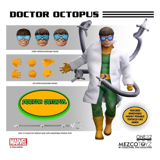Marvel Comics One:12 Collective Doctor Octopus Action Figure 16cm