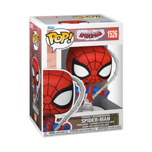 POP! Marvel Friendly Neighbourhood Spider-Man #1526 Bobblehead 10cm