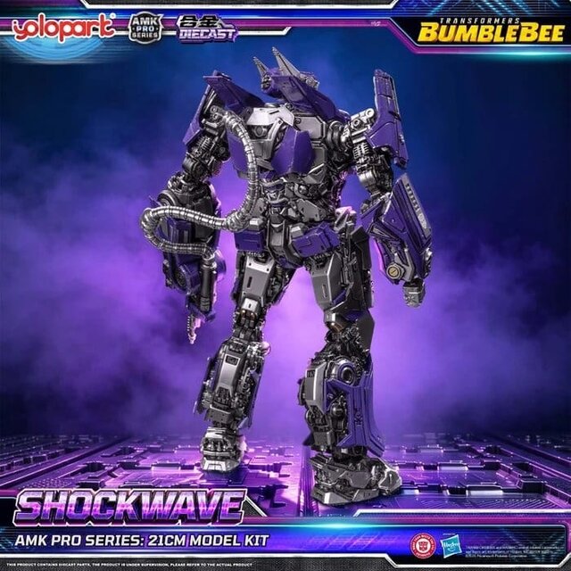 Transformers: Bumblebee the Movie AMK PRO Series Plastic Model Kit Shockwave 21cm