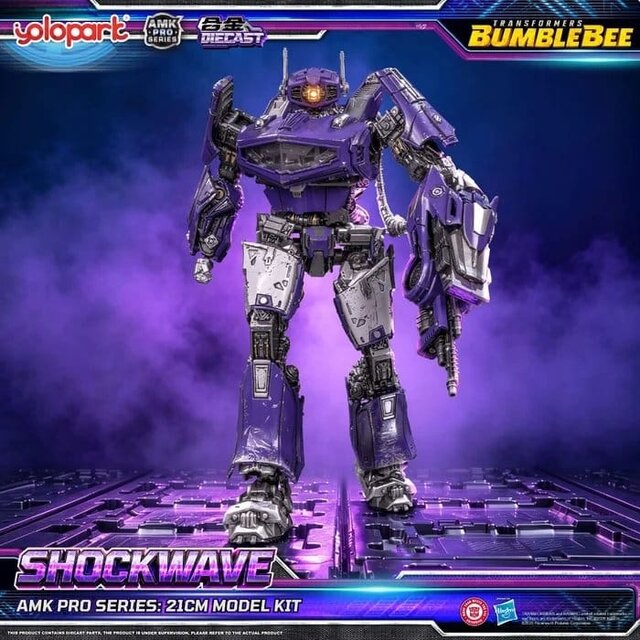 Transformers: Bumblebee the Movie AMK PRO Series Plastic Model Kit Shockwave 21cm