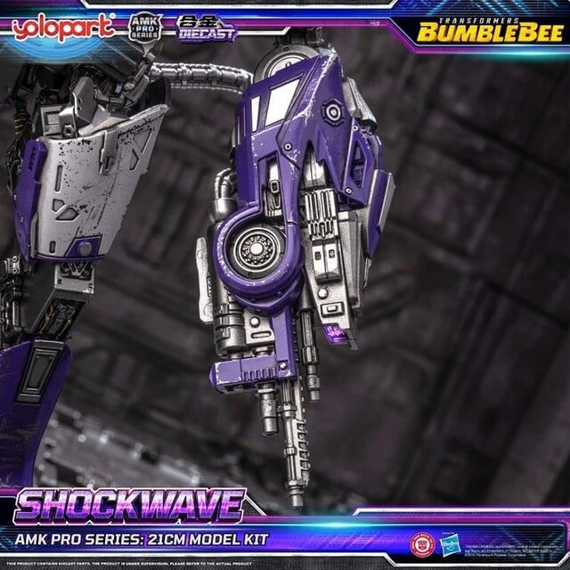 Transformers: Bumblebee the Movie AMK PRO Series Plastic Model Kit Shockwave 21cm