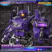 Transformers: Bumblebee the Movie AMK PRO Series Plastic Model Kit Shockwave 21cm