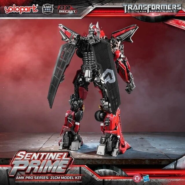 Transformers: Dark of the Moon AMK PRO Series Plastic Model Kit Sentinel Prime 21cm