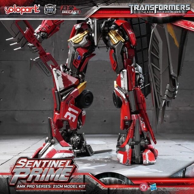 Transformers: Dark of the Moon AMK PRO Series Plastic Model Kit Sentinel Prime 21cm