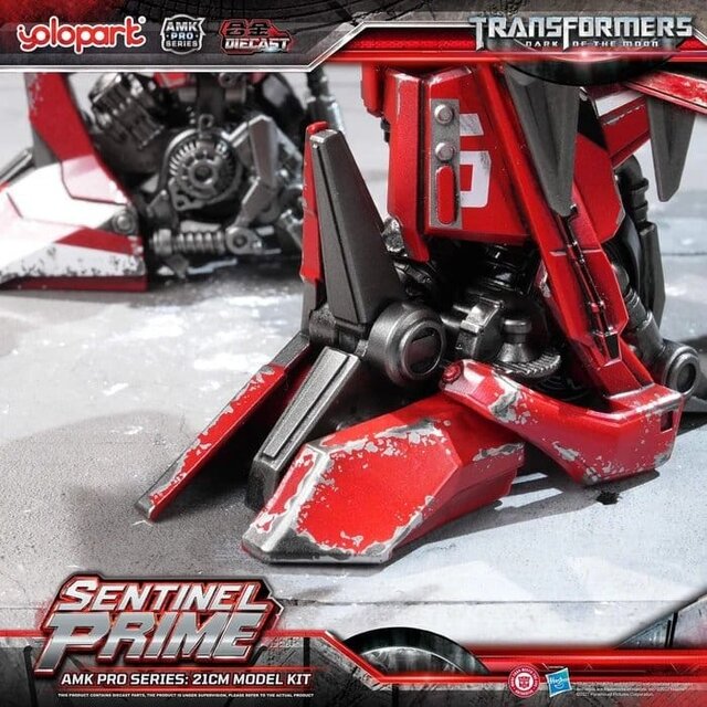 Transformers: Dark of the Moon AMK PRO Series Plastic Model Kit Sentinel Prime 21cm