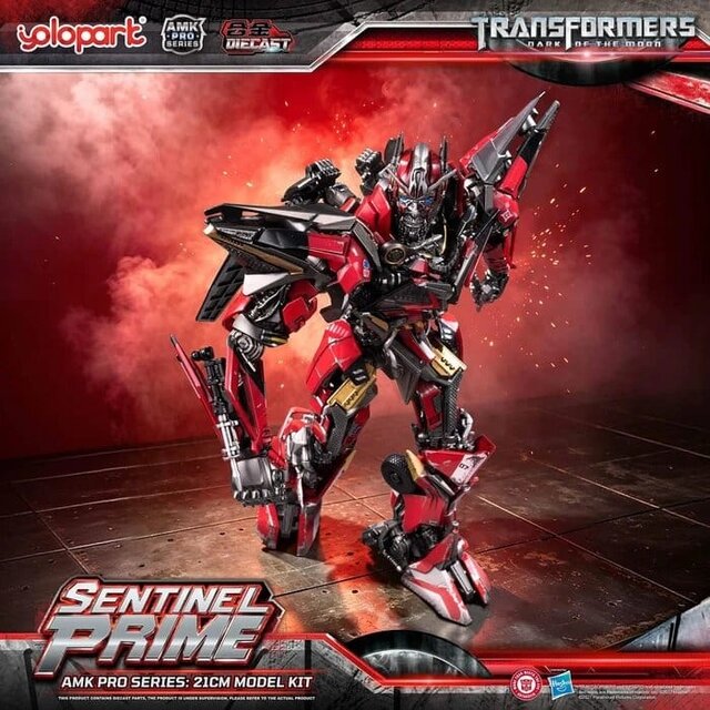 Transformers: Dark of the Moon AMK PRO Series Plastic Model Kit Sentinel Prime 21cm