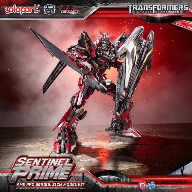 Transformers: Dark of the Moon AMK PRO Series Plastic Model Kit Sentinel Prime 21cm