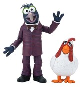 The Muppets Ultimate Action Figure Gonzo with Camilla 18 cm