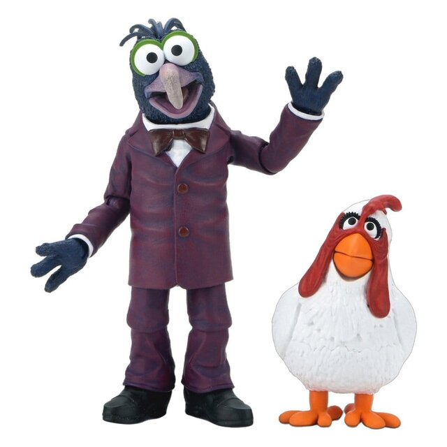 The Muppets Ultimate Action Figure Gonzo with Camilla 18 cm