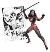 Elite Edition Sara Pezzini (Witchblade) (Image Comics Founders Series) Spartan Action Figure 18cm