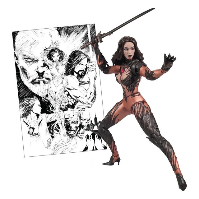 Elite Edition Sara Pezzini (Witchblade) (Image Comics Founders Series) Spartan Action Figure 18cm