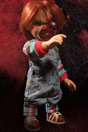 Mezco Toyz Child´s Play 3 Talking Pizza Face Chucky