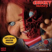 Child´s Play 3 Designer Series Talking Pizza Face Chucky 38cm