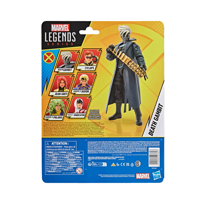X-Men '97 Marvel Legends Series Death Gambit Action Figure 15cm