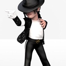 Michael Jackson Billie Jean Minix Figure