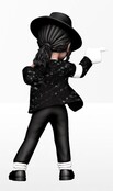 Michael Jackson Billie Jean Minix Figure 12cm