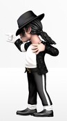 Michael Jackson Billie Jean Minix Figure 12cm