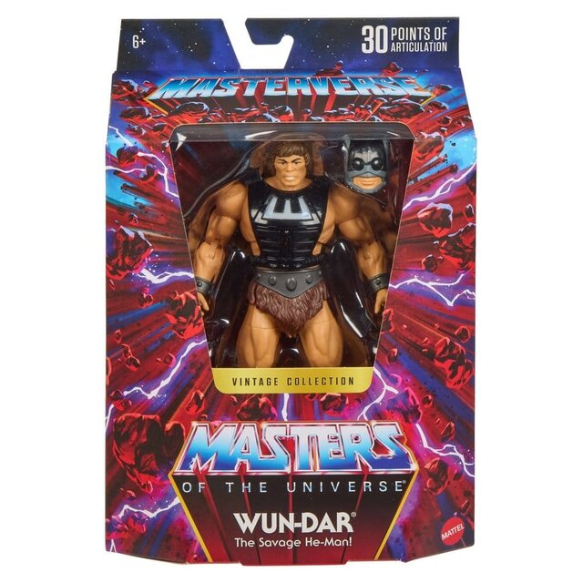 Masters of the Universe Masterverse Vintage Collection Wun-Dar Action Figure 18cm