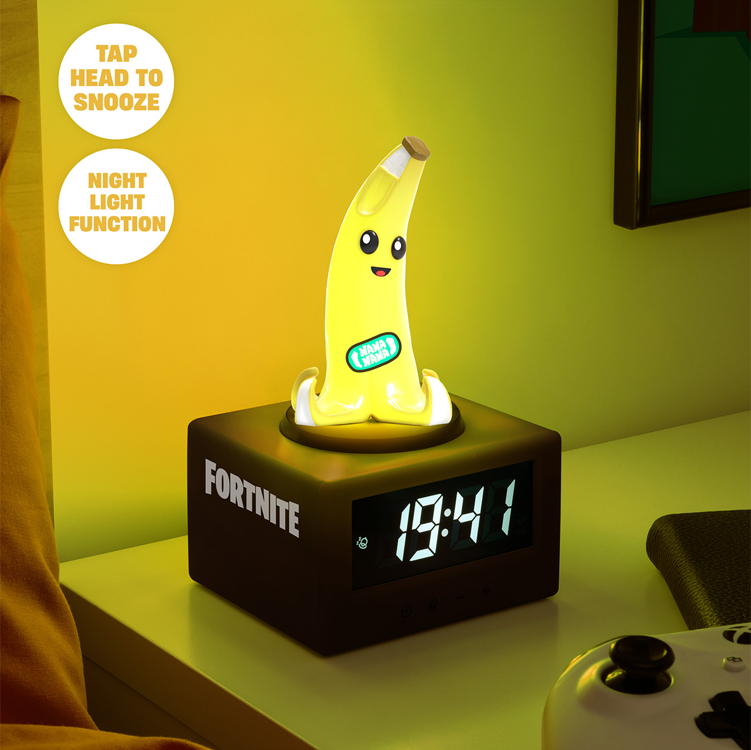 Paladone Fortnite Peely Alarm Clock