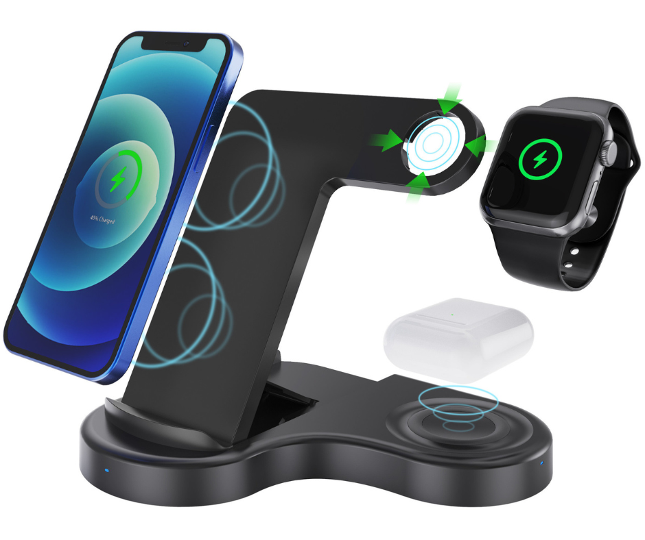 3 in 1 Draadloze oplader iPhone 15W