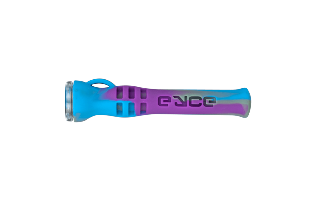 Eyce Shorty Grey, Purple & Blue