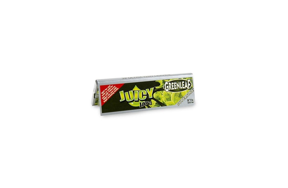 Juicy Jays Fine Green Leaf Papers - 1 1/4