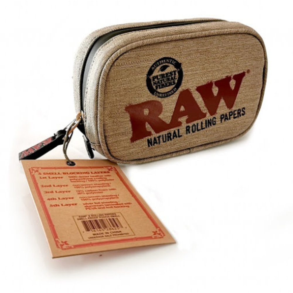 Buying Rolling Papers X RAW Smell Resistant Smokers Pouch S?